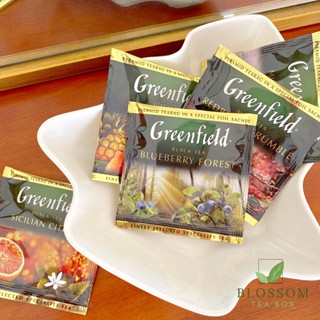 Trà Greenfield Pyramid - Trà hoa quả, Earl Grey, Ceylon, Genmaicha Nhật Bản