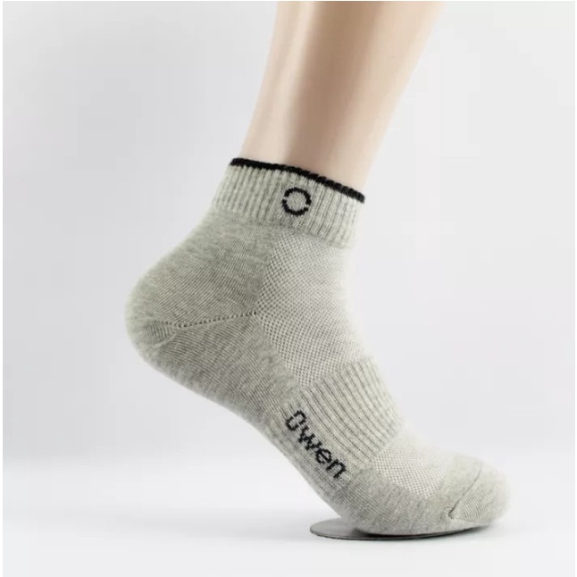 Combo 5 đôi tất nam cổ trung Owen chính hãng