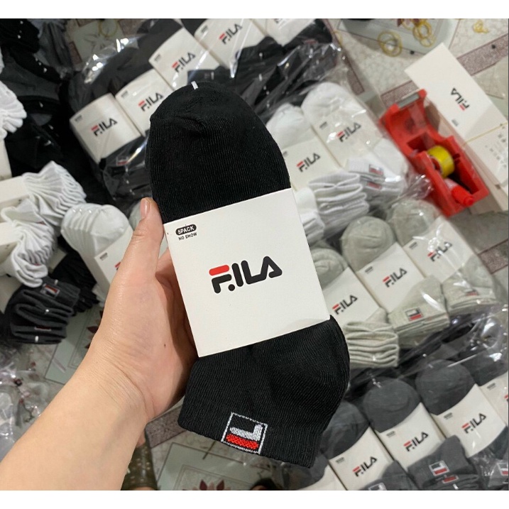 Tất công sở Fi.la hàng cao cấp dành cho nam, co giãn 4 chiều, thoáng khí, khử mùi hôi chân - 1 đôi