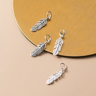 [S925] Charm bạc lông vũ - MH229 MOCHUONGJEWELRY