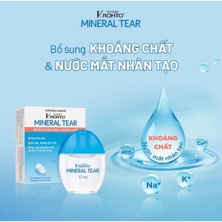 Dung dịch nhỏ mắt dưỡng mắt V.rohto các loại