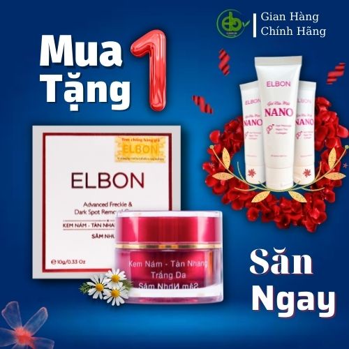 kem dưỡng chống tàn nhang Elbon