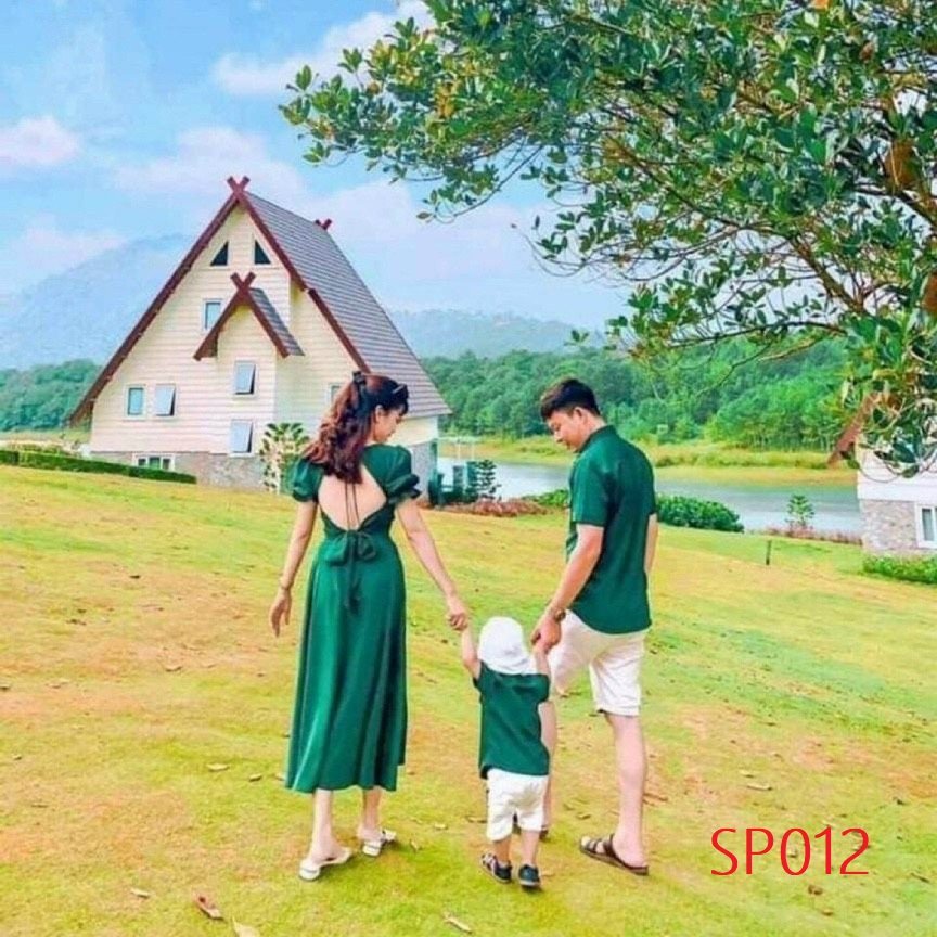 Set đồ đôi gia đình/ Áo gia đình 3 người/ 4 người/ 5 người - Set đồ gia đình đi biển/ J01