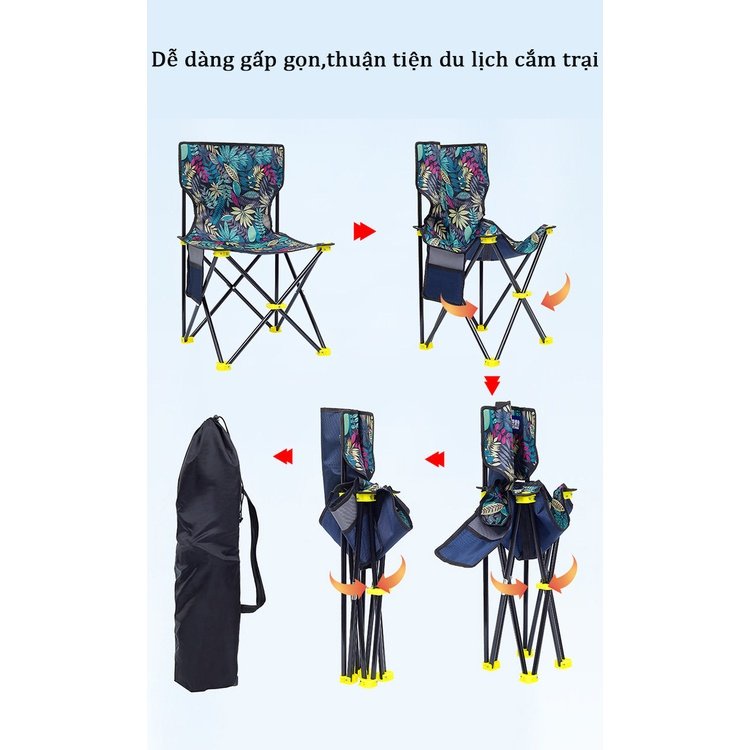 Ghế ngồi câu cá hoặc mang đi dã ngoại size 35x35x60cm