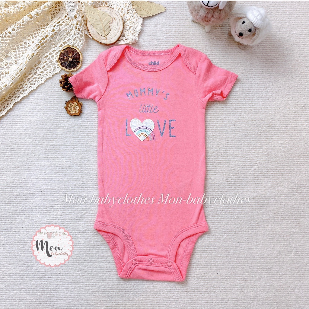 BODY cộc tay 0-3 tháng