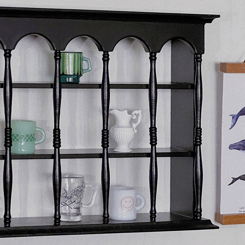 Giá Đỡ Cốc Bằng Gỗ Mini Tỷ Lệ 1 / 6 Độc Đáo Trang Trí Nhà Búp Bê