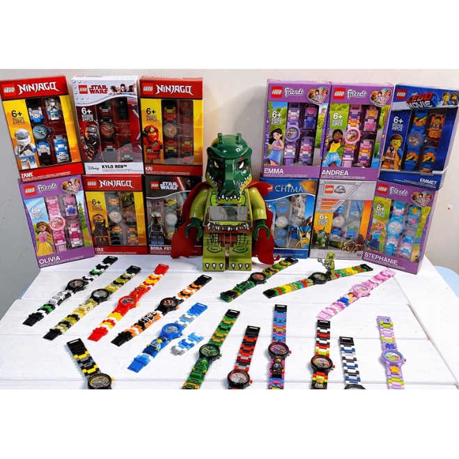 Đồng Hồ Lego Lắp Ráp Phantom Ninja Superman Phim Star Wars Nvxia Cho Bé