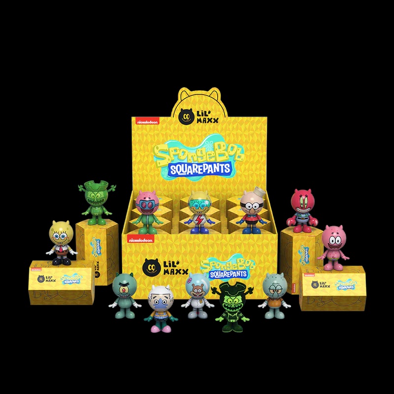 Đồ chơi Mighty Jaxx Lil' Maxx: SpongeBob SquarePants Blind Box