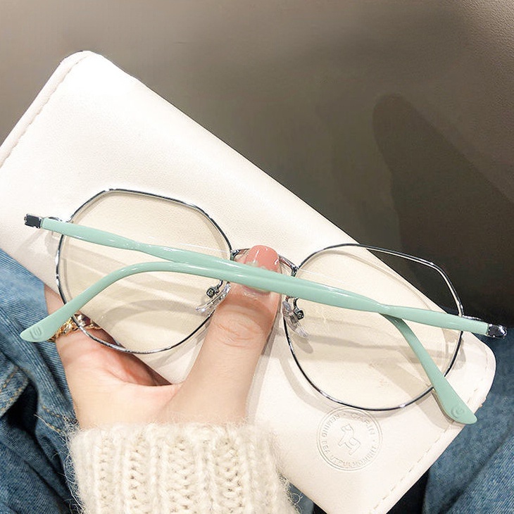 Kính mắt PLAMIS chống tia bức xạ và ánh sáng xanh máy tính tròng thay thế được thời trang dành cho cả nam và nữ