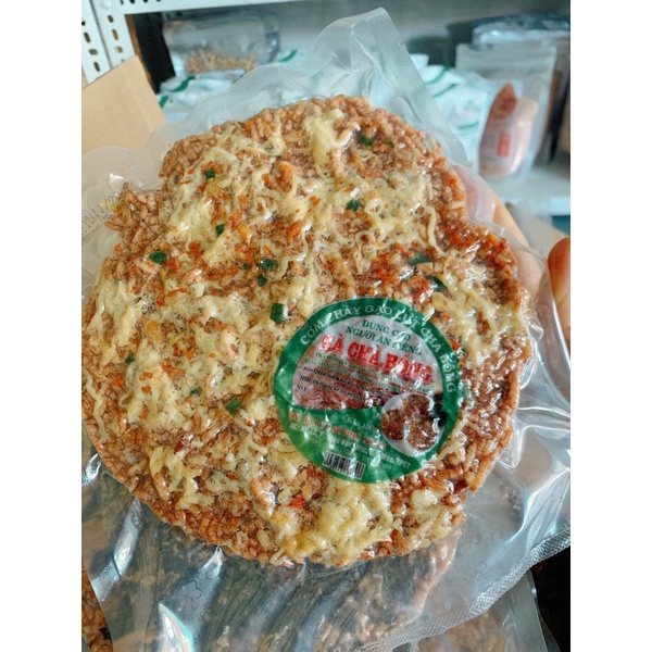 Cơm cháy gạo lứt chà bông