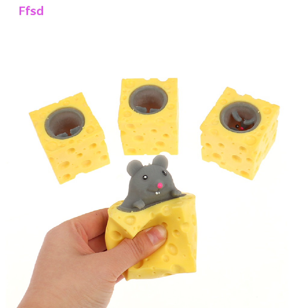Đồ Chơi Nắn Bóp Giúp Giải Tỏa Căng Thẳng Hình Chú Chuột Vui Nhộn