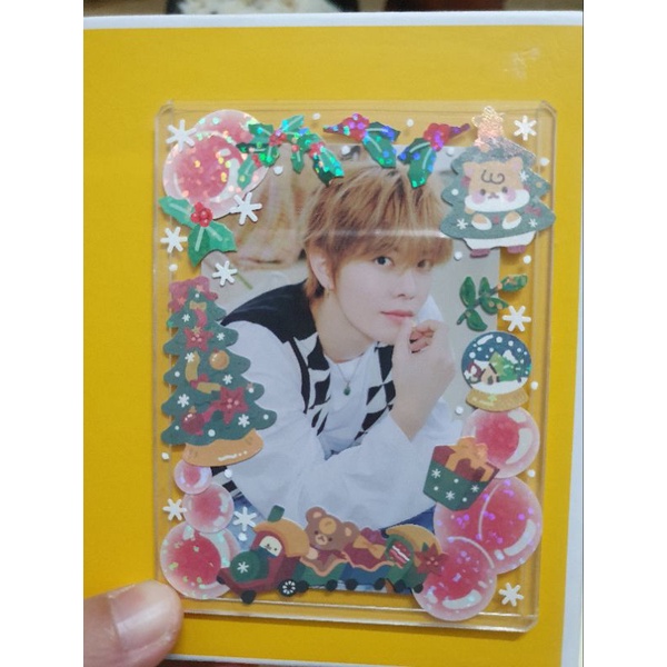toploader deco sẵn trang trí bảo vệ card idol quầy gelato