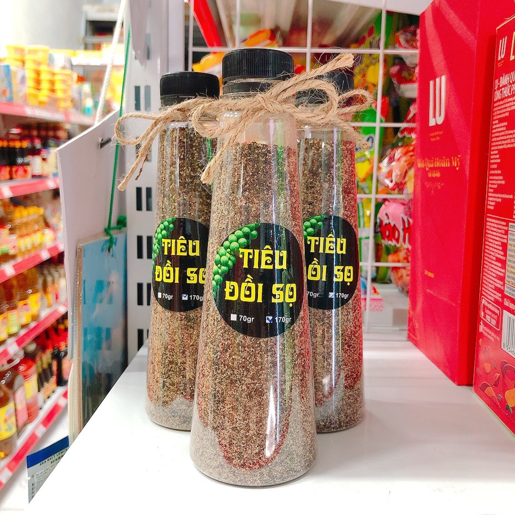 Tiêu Xay Nguyên Hạt Loại 1 - 170g