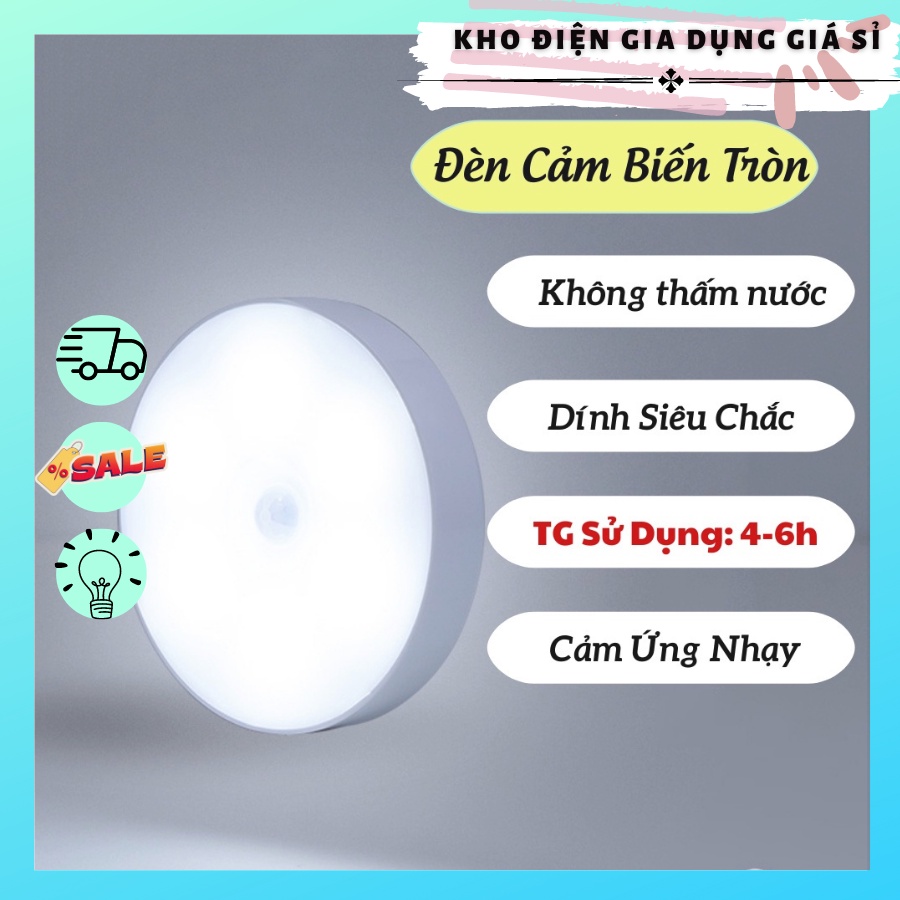 Đèn ngủ cảm ứng chuyển động thông minh tự sáng khi trong bóng tối cảm ứng được sự chuyển động của bạn