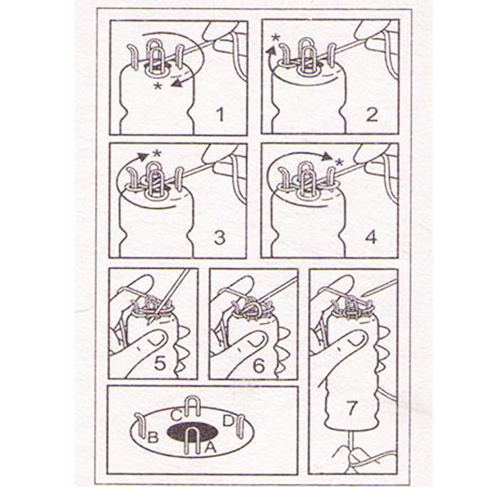 Bộ Dụng Cụ Đan Móc Len Bằng Gỗ DIY