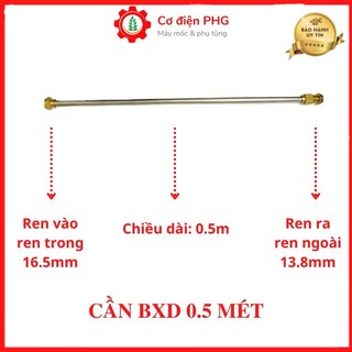 Cần phun thuốc bình xịt điện 0.5 mét | Bình xịt điện