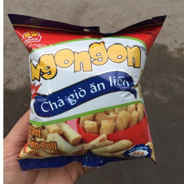 CHẢ GIÒ ĂN LIỀN NGON NGON VISSAN GÓI 50G