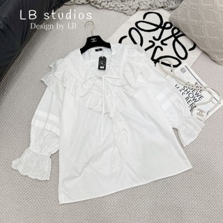 Áo sơ mi cổ bèo LB