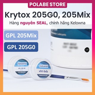 Mỡ lube Krytox GPL 205g0 205mix dầu GPL 105 lube switch lube stab bàn phím cơ permatex  Polabe Store