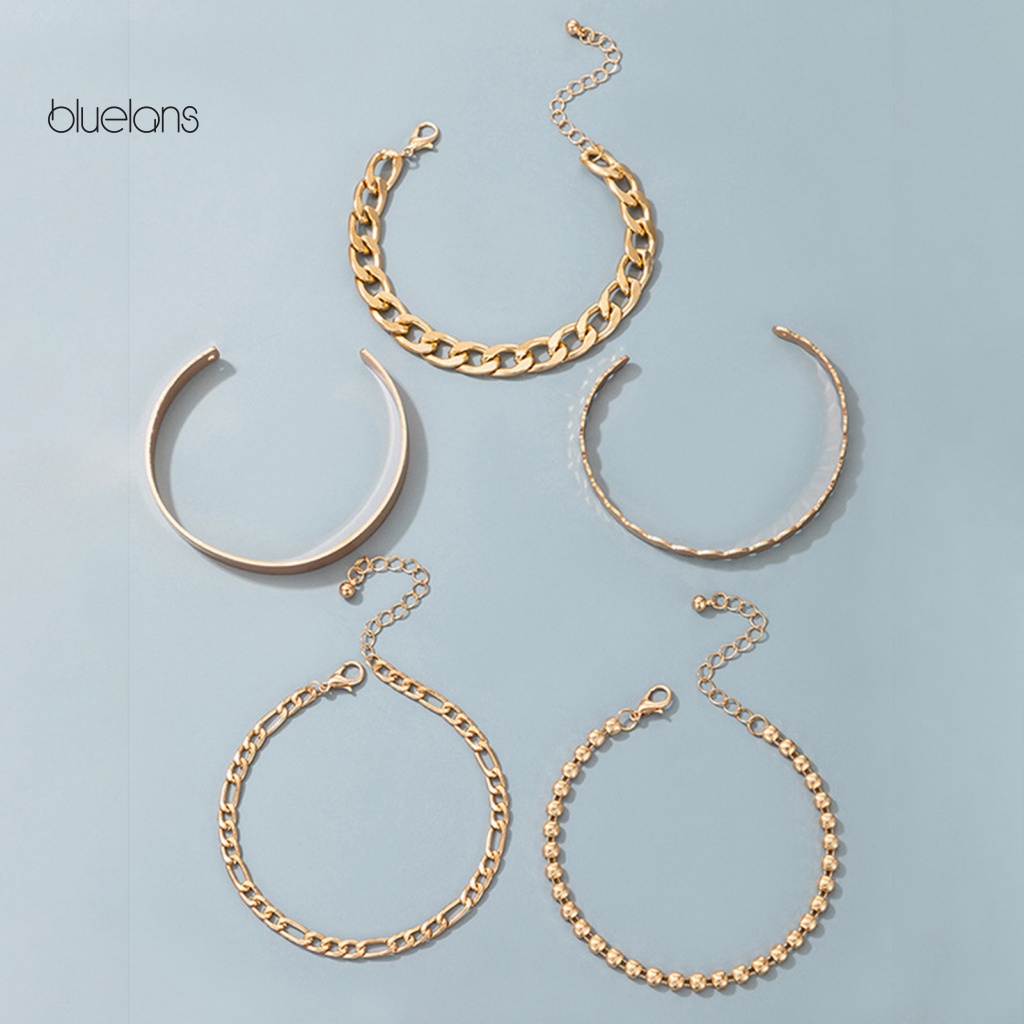 Set 5 Vòng Đeo Tay Phong Cách Bohemian Dành Cho Nữ