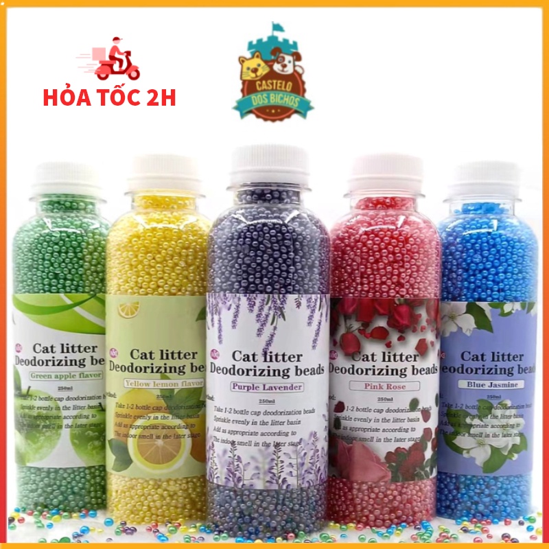 Hạt khử mùi cát vệ sinh cho mèo, giảm mùi hôi cát mèo