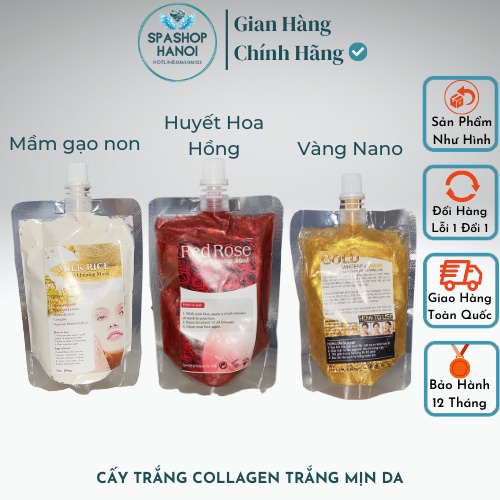 Cấy Trắng Collagen Trắng Mịn Da - Chính Hãng