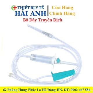 Combo Bịch 25 Dây Truyền Dịch Có Kim Bướm