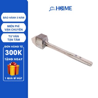 Búa dần thịt - dụng cụ đập hành tỏi gang 2 mặt