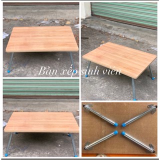 Bàn Gỗ Công Nghiệp MDF - Chân Xếp Gọn Cao 30cm