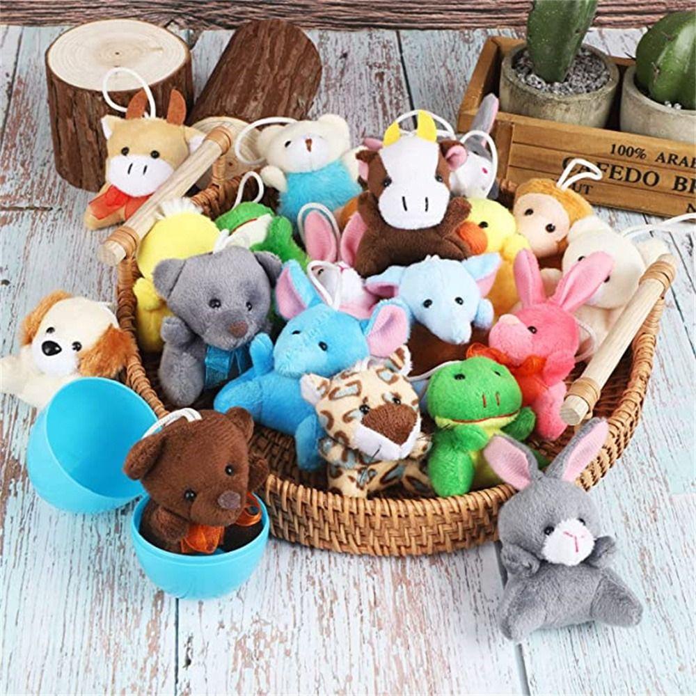 Móc Khóa Hình Đồ chơi nhồi bông Mini Dễ Thương