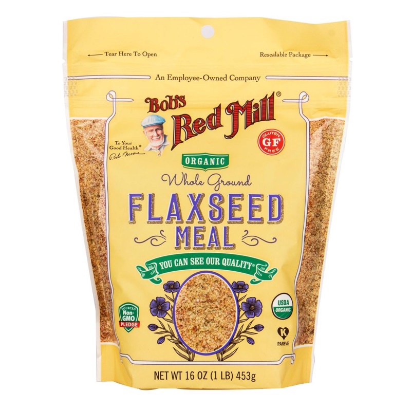BỘT HẠT LANH NGUYÊN CÁM ORGANIC KHÔNG GLUTEN FLAXSEED MEAL BOB'S RED MILL 453G