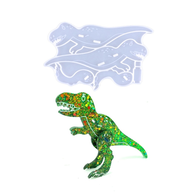 ✿ Khuôn Làm Đồ Trang Sức Hình Khủng Long Bằng Nhựa Epoxy Độc Đáo DIY