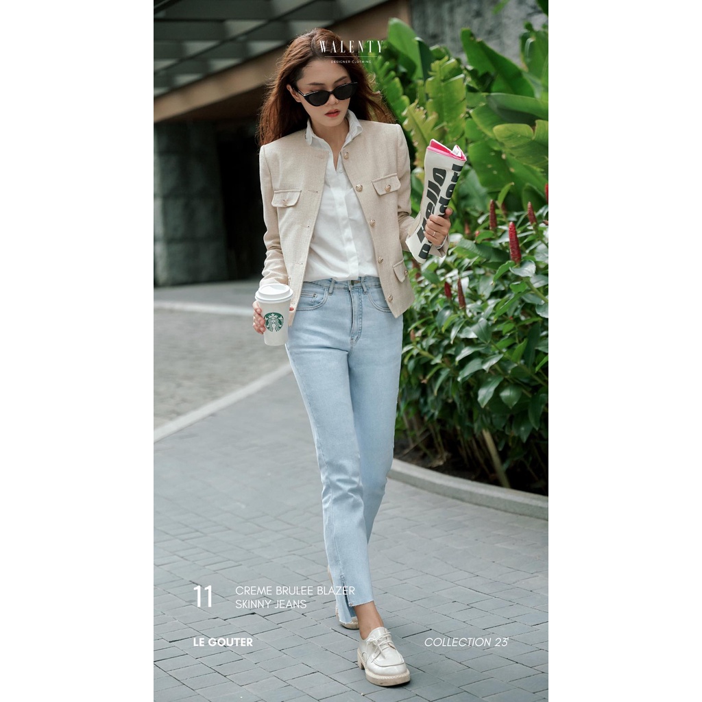 Áo khoác blazer Creme Brulee