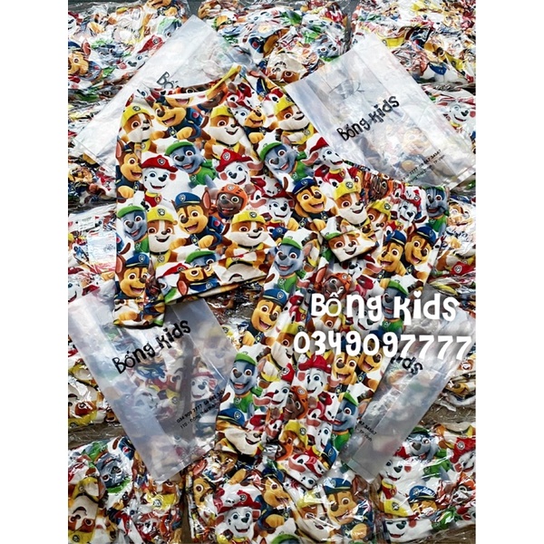 Bộ Nỉ Nhung Bé Trai Chó Cứu Hộ Delta