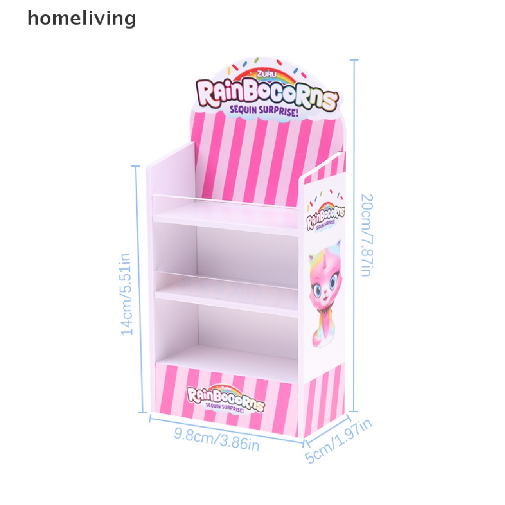 Mô Hình Tủ Trưng Bày Bánh Tỉ Lệ 1: 12 Trang Trí Nhà Búp Bê