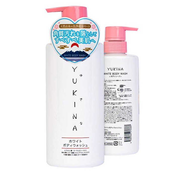 Sữa tắm trắng da Yukina White Body Wash 500ml