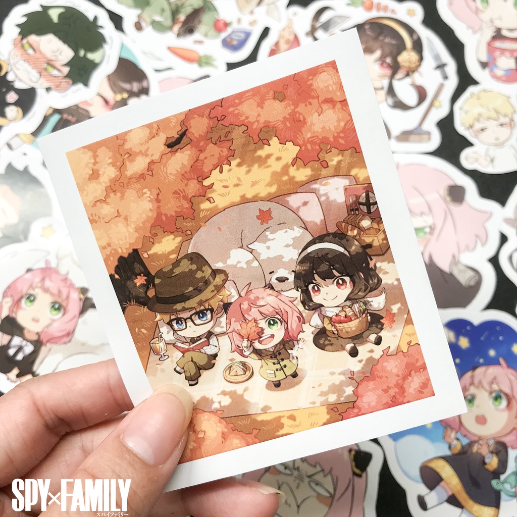 Set Sticker Miếng Dán Spy X Family Chọn Lọc - sticker anime set 20