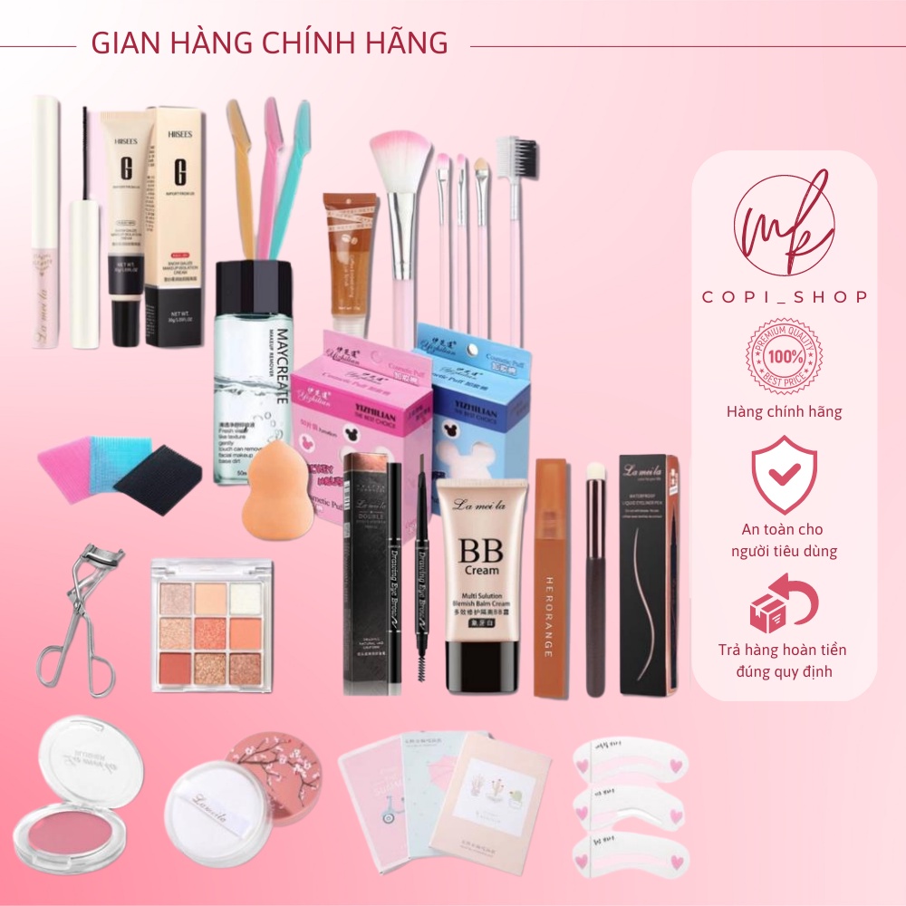 Bộ Trang Điểm Lameila 21 Món Hoàn Chỉnh Để Tự Trang Điểm .