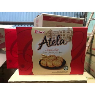 Bánh Cracker Mè Đen Atela 342g