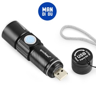 ĐÈN PIN MINI  FLASHLIGHT USB CREE Q5