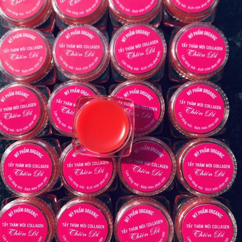 Dưỡng Môi Tẩy Môi collagen Hồng Tự Nhiên Giúp Môi Luôn Hồng Hào
