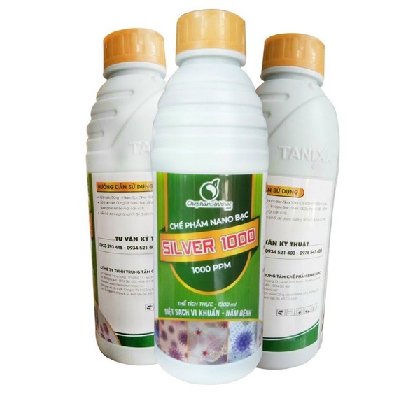 Chế phẩm nano bạc Silver 1000PPM
