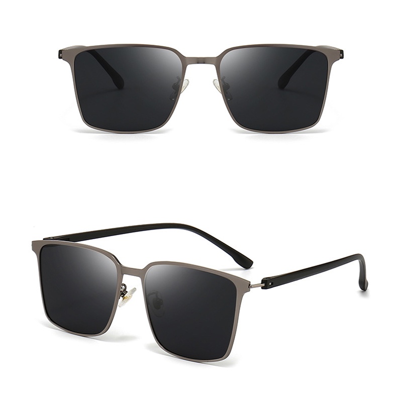 Kính Mát Phân Cực TR90 Gọng Chữ Nhật Phong Cách Thể Thao Cho Nam Và Nữ