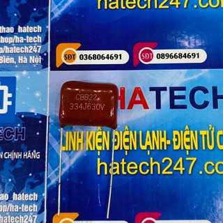 Tụ cbb 630v 334 330nf 0.33uf 15mm