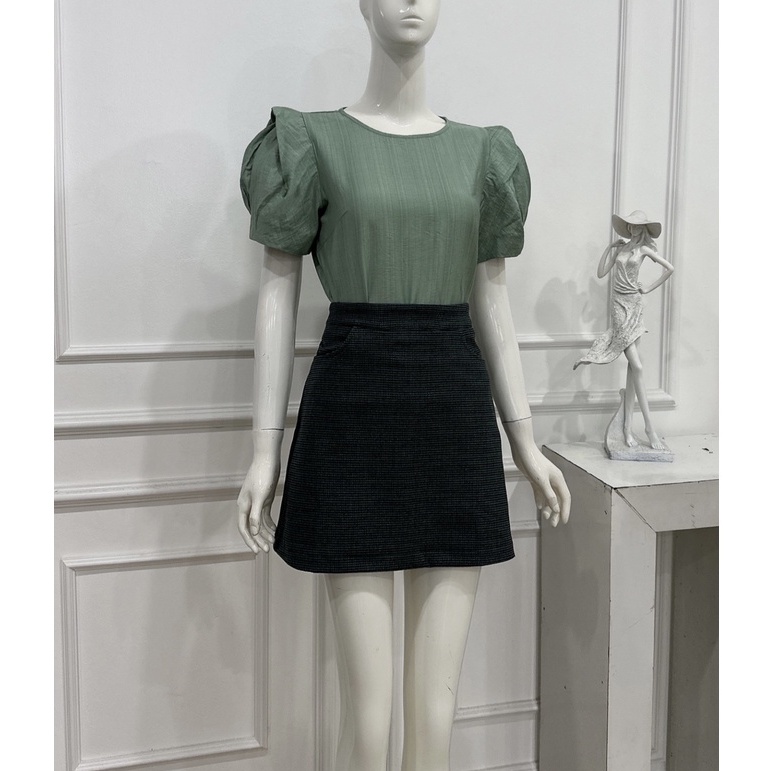 áo kiểu nữ tay bồng đủ màu siêu xinh thiết kế cao cấp tkfashion smka420