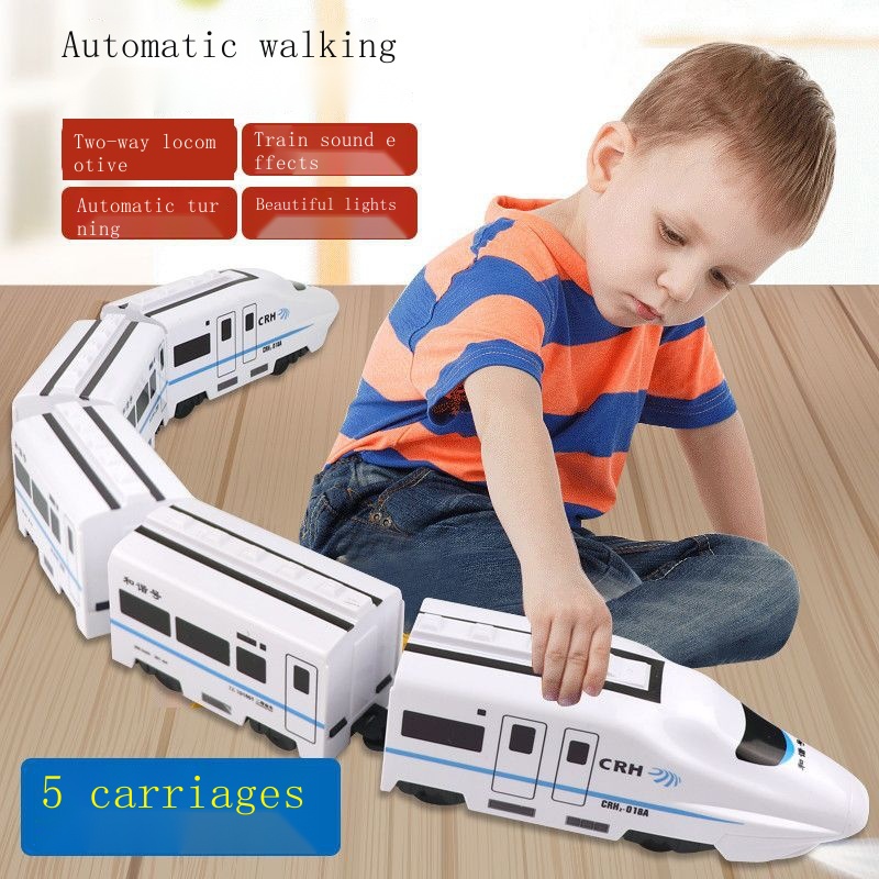 Mô Hình Đường Ray Xe Lửa Điện Tốc Độ Cao Cỡ Lớn EMU Harmony Cho Bé