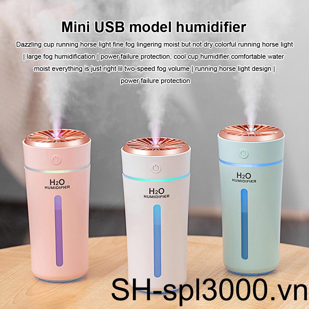 Máy Phun Sương Tạo Độ Ẩm 300ml Nhỏ Gọn Có Thể Điều Chỉnh Dùng Trong Nhà / Khách Sạn / Văn Phòng / Xe Hơi