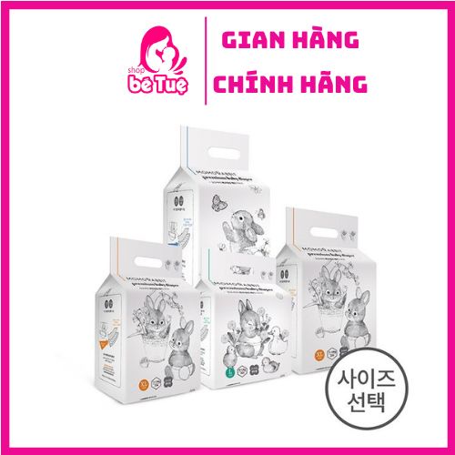 Bỉm Momo Rabbit [FREESHIP] Bỉm Momorabbit Nội Địa Hàn Quốc Size Dán/Quần S36/M32/L28/XL22/XXL18