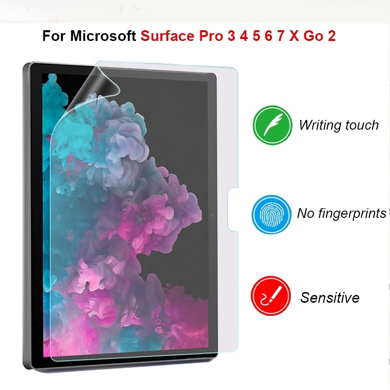 Film Dán Bảo Vệ Màn Hình Cảm Ứng Cho Microsoft Surface Pro 3 4 5 6 4 X Go 2 3 10.5 inch
