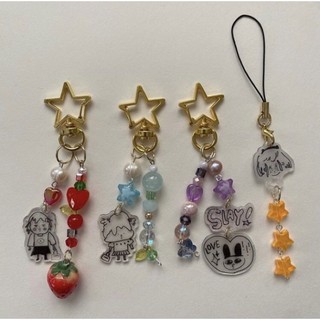 Custom keychains - dây đeo điện thoại handmade y2k